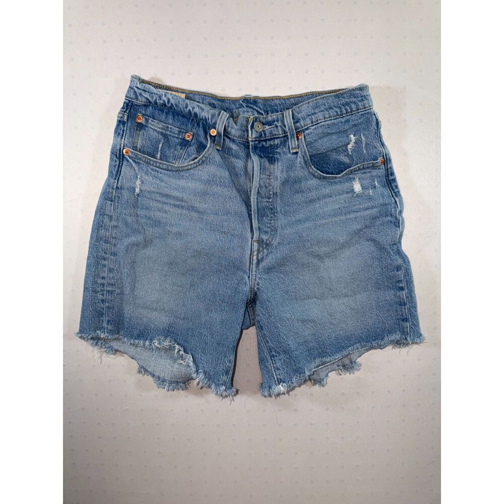 Levi's 501 Cut-Off High-Rise Shorts | Size 30